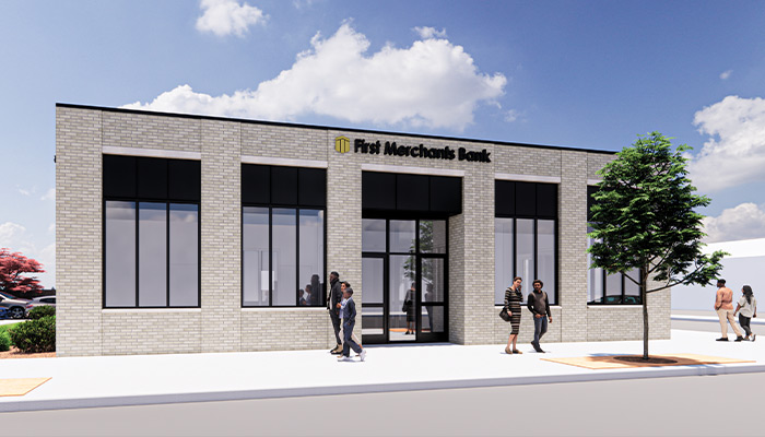 First Merchants Bank Detroit-Fitzgerald Render