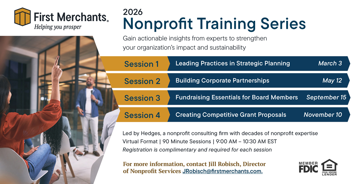 Nonprofit Training Series Graphic