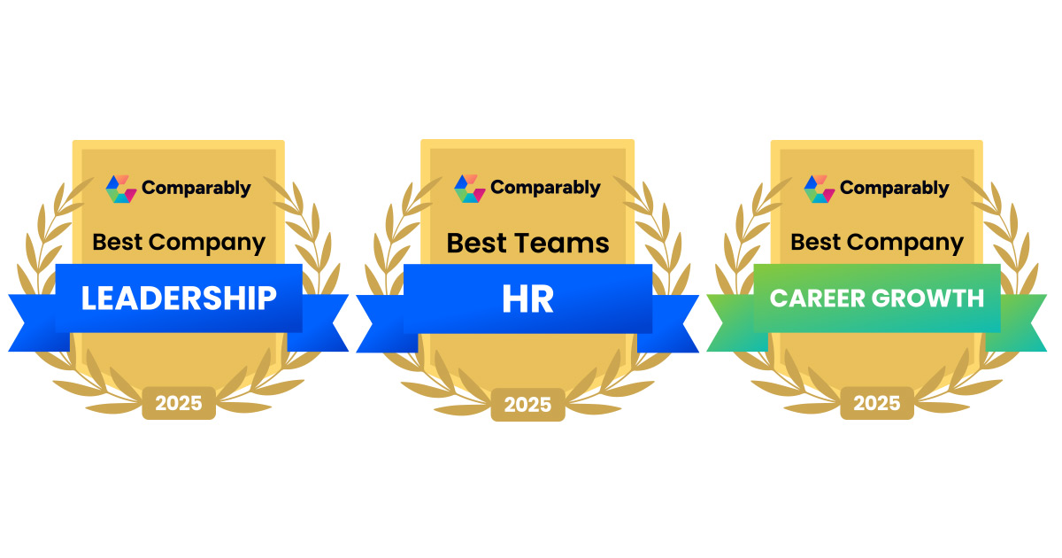 2Q25 Comparably Award Graphic