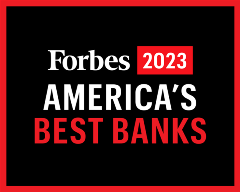 2023 Forbes Americas Best Bank Logo