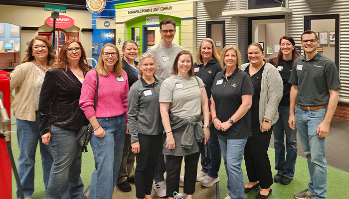First Merchants Bank Team Members Group Shot 1