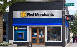 First Merchants Bank Royal Oak Banking Center Nav Image