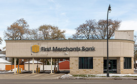 First Merchants Bank Wyandotte MI banking center location