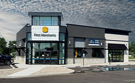 First Merchants banking center in Floyds Knob Indiana