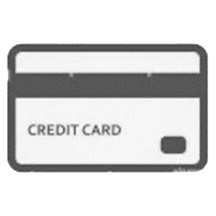 Business Credit Card graphical representation