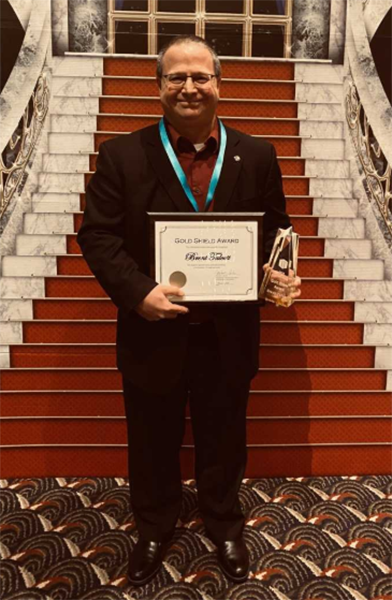 Brent Talcott Gold Shield Awards Winner