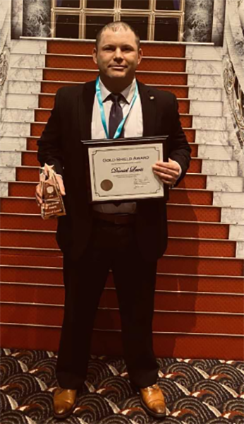 Daniel Lewis Gold Shield Awards Winner