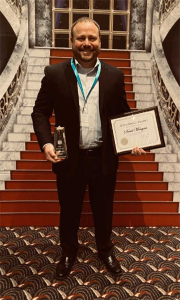 David Mongan Gold Shield Awards Winner