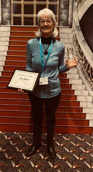 Julie Goforth Gold Shield Awards Winner